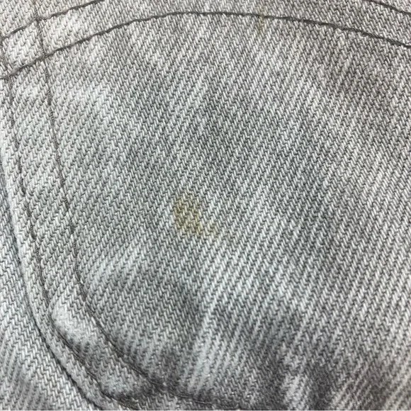 LEE Women’s Cut Off Shorts Gray Union Made VINTAGE 100% Cotton Size 7 MED - Picture 13 of 13